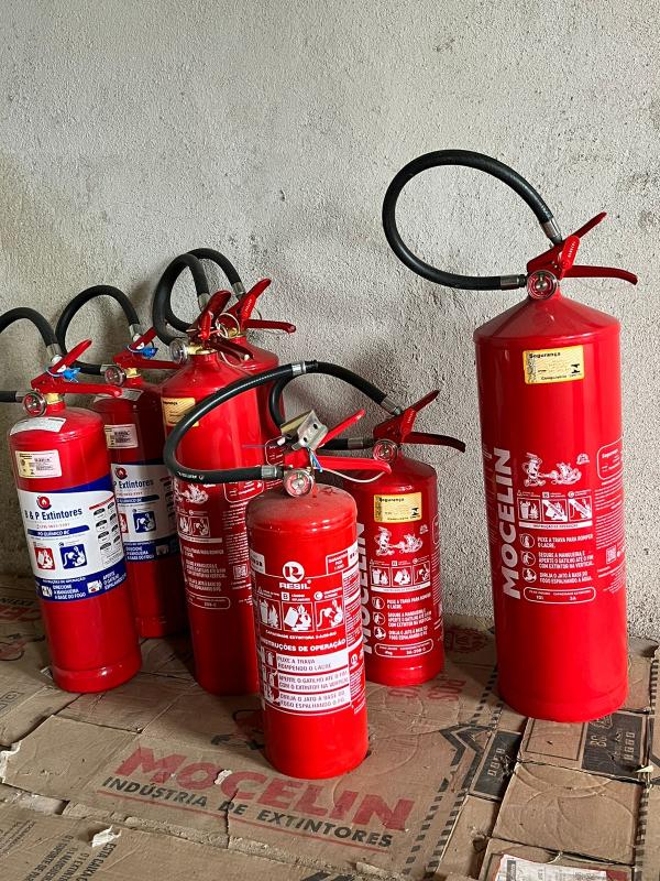 Orçamento extintores de incêndio